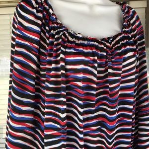 Michael Kors Off Shoulder cute stripes!